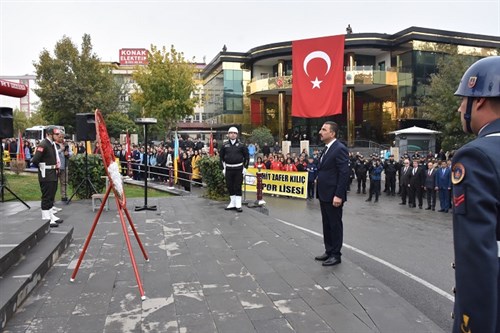 Cumhuriyetimizin Kurucusu Büyük Önder Gazi Mustafa Kemal Atatürk, Törenlerle Anıldı